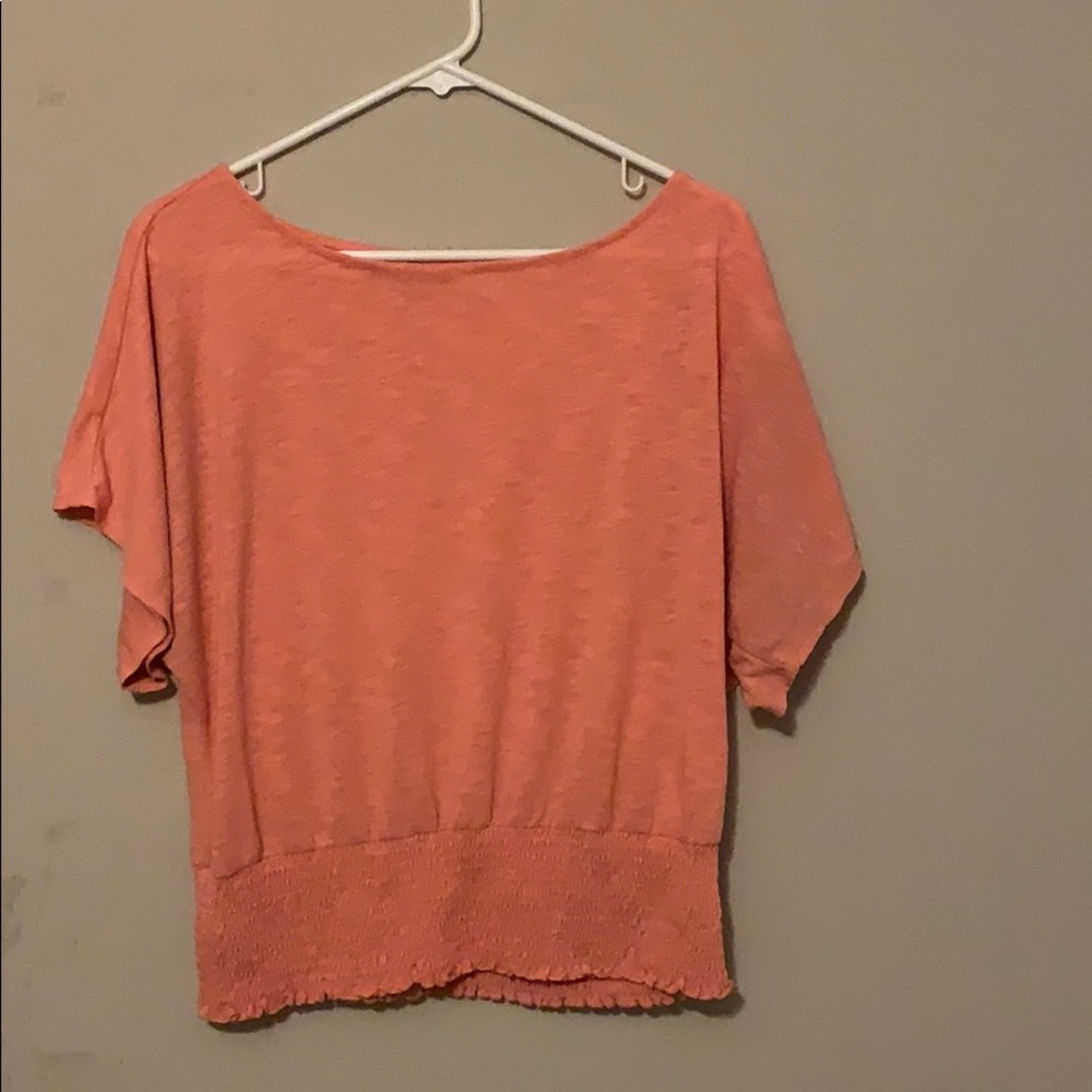 Coral Pink Blouse